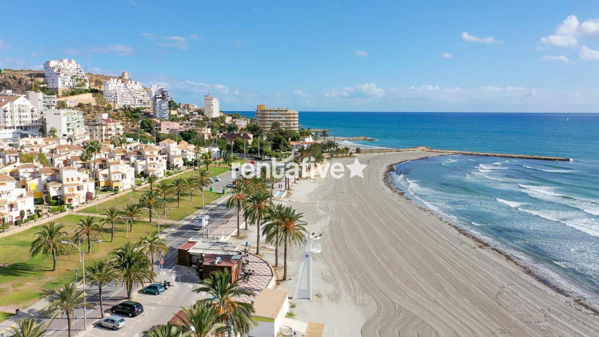 Rentafive Varadero Con Piscina Playa Y Terraza Santa Pola Exteriör bild
